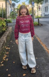Pink Bloom Sweater